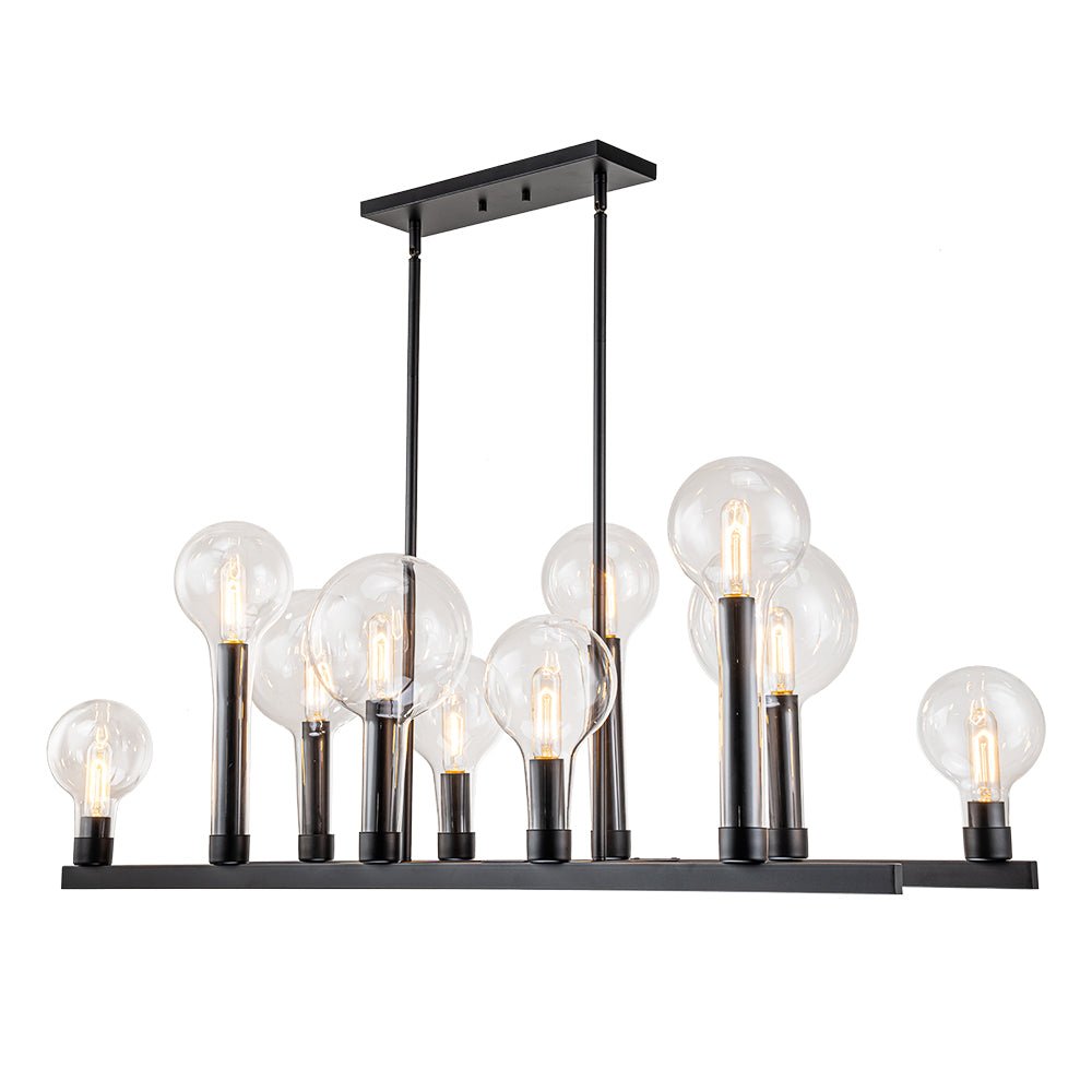 Ulfhild Clear Linear Glass Chandelier