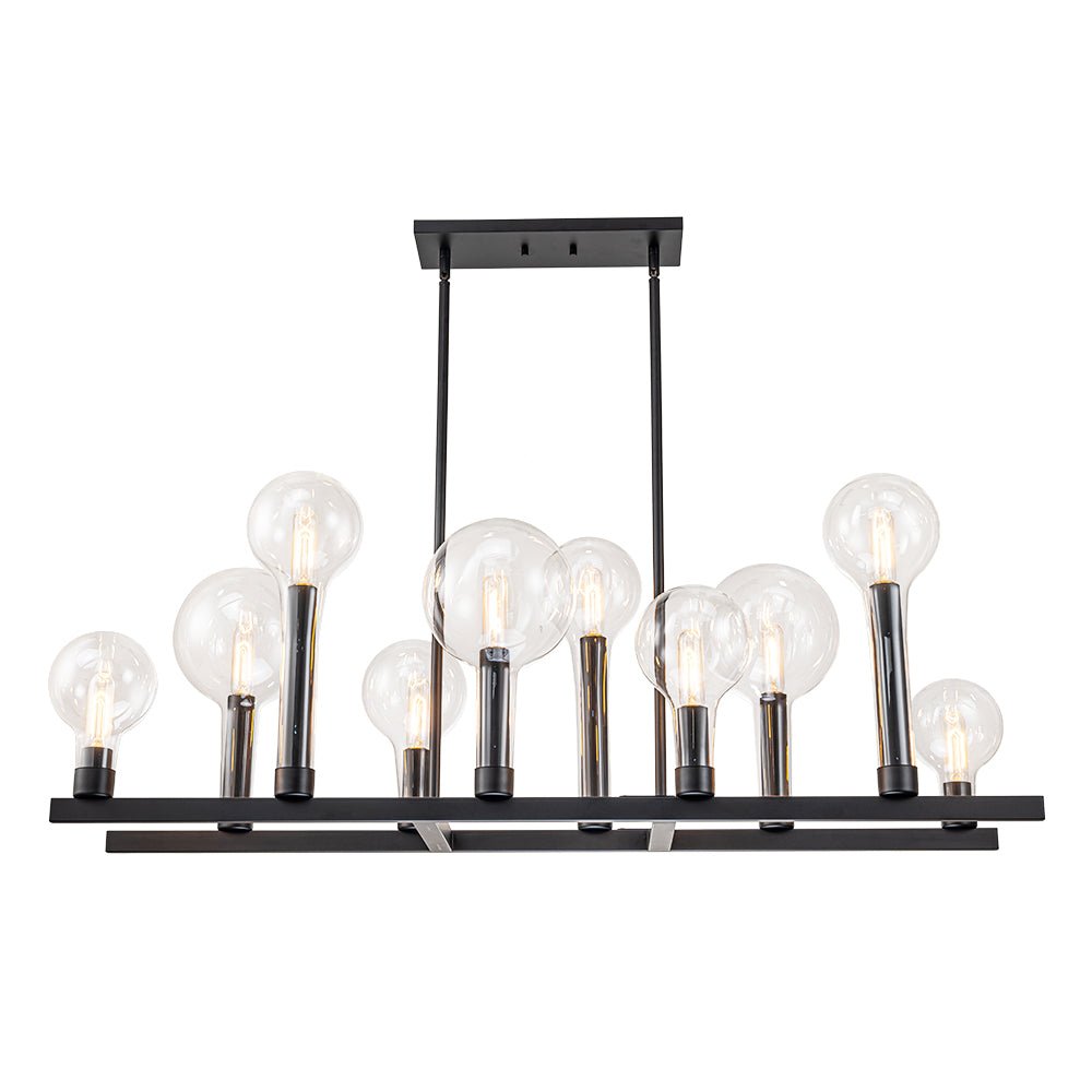 Ulfhild Clear Linear Glass Chandelier