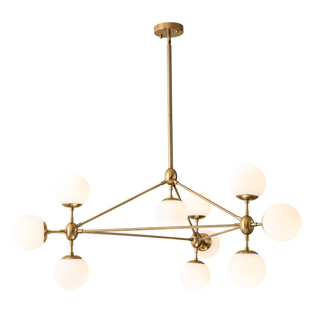 Tindra Globe Geometric Glass Chandelier