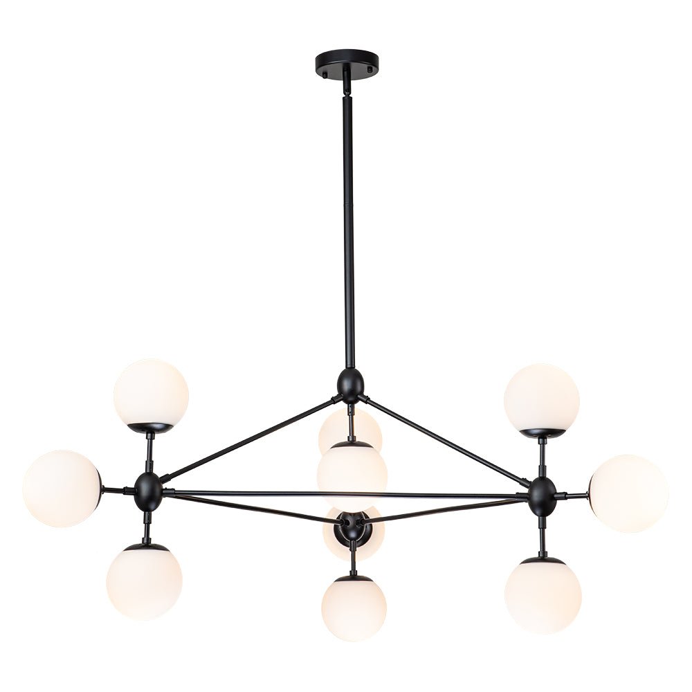 Tindra Globe Geometric Glass Chandelier