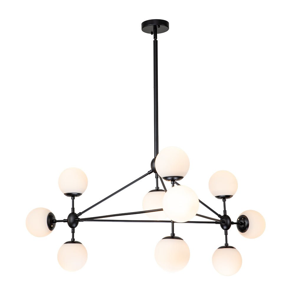 Tindra Globe Geometric Glass Chandelier