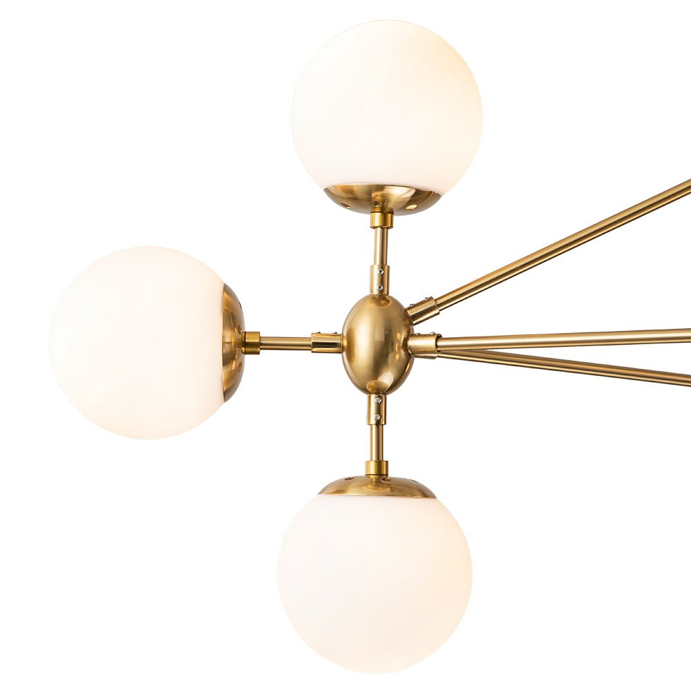 Tindra Globe Geometric Glass Chandelier