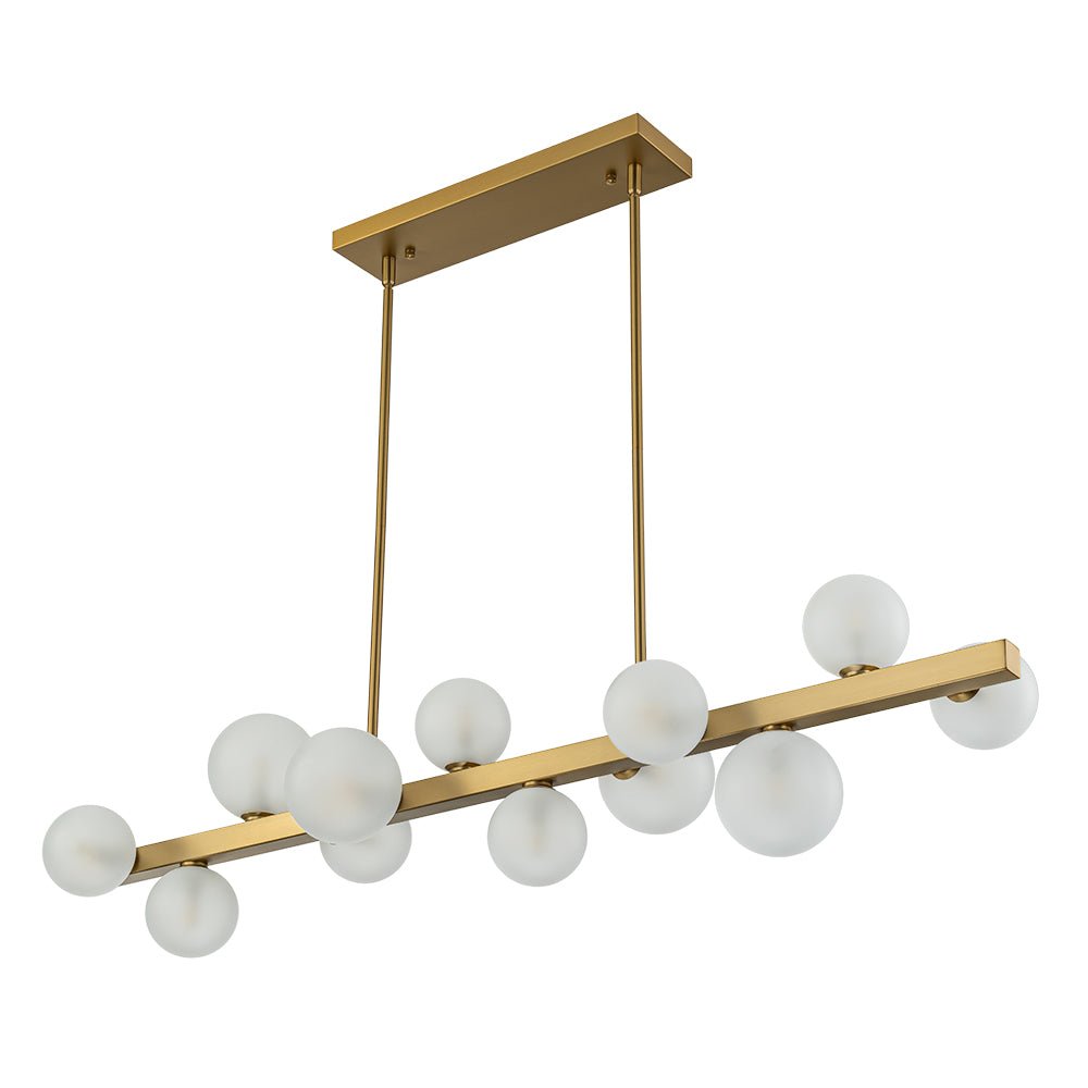 Hjarta Linear Glass Chandelier