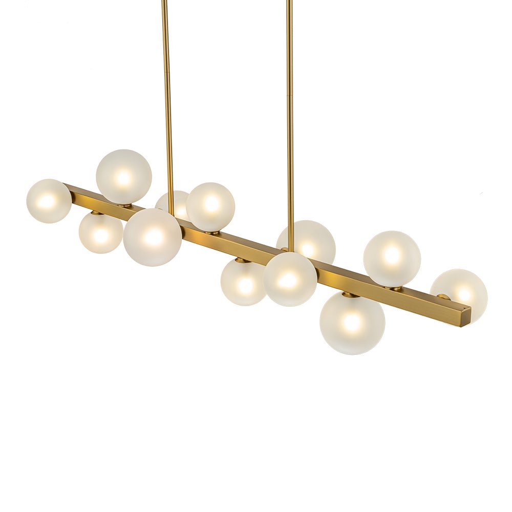 Hjarta Linear Glass Chandelier