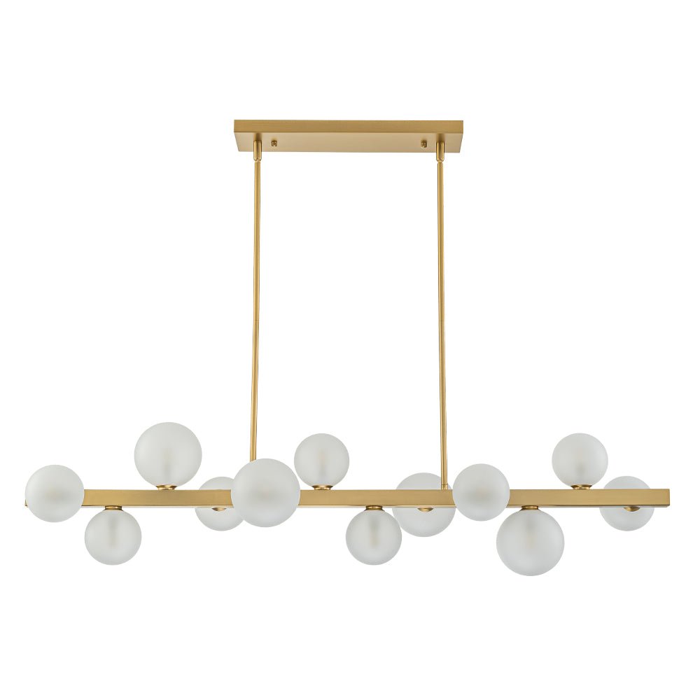 Hjarta Linear Glass Chandelier
