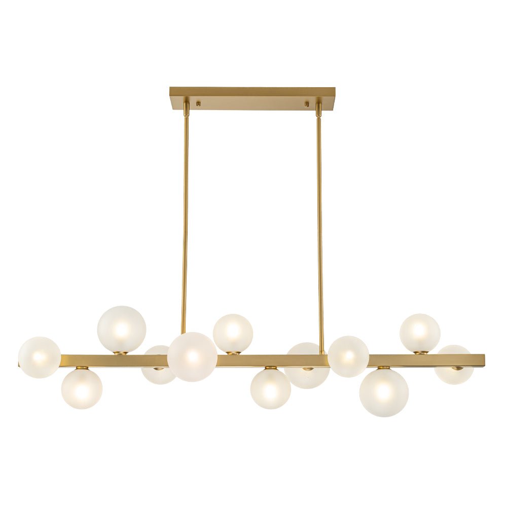 Hjarta Linear Glass Chandelier
