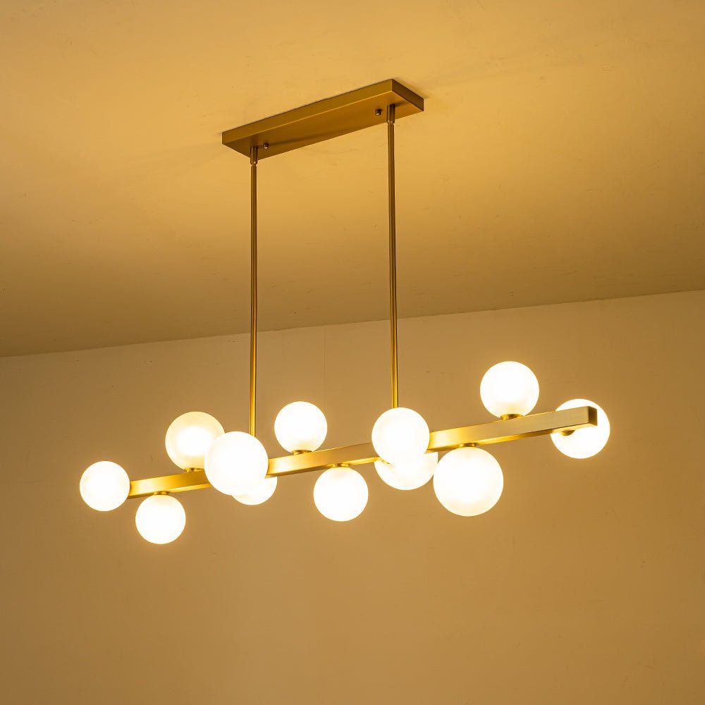 Hjarta Linear Glass Chandelier