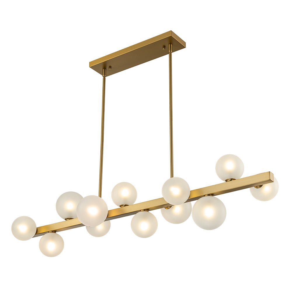 Hjarta Linear Glass Chandelier