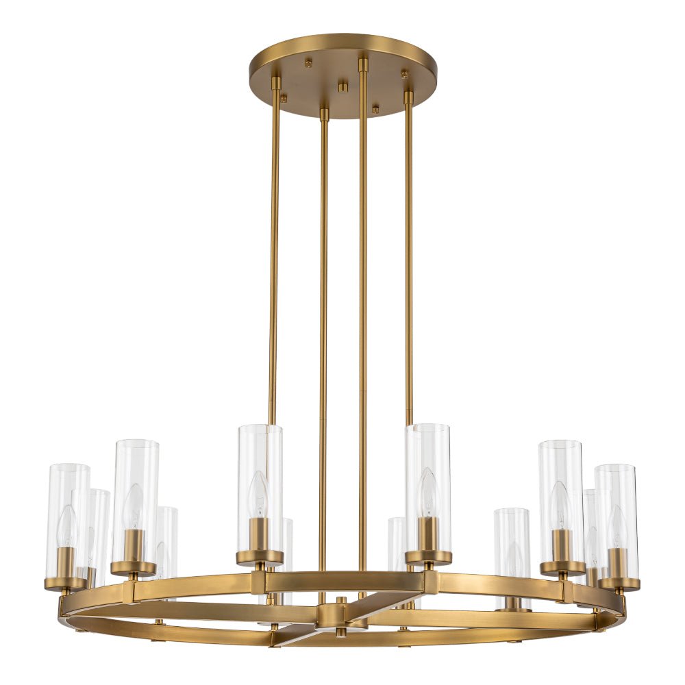 Plotulix Industrial Glass Chandelier