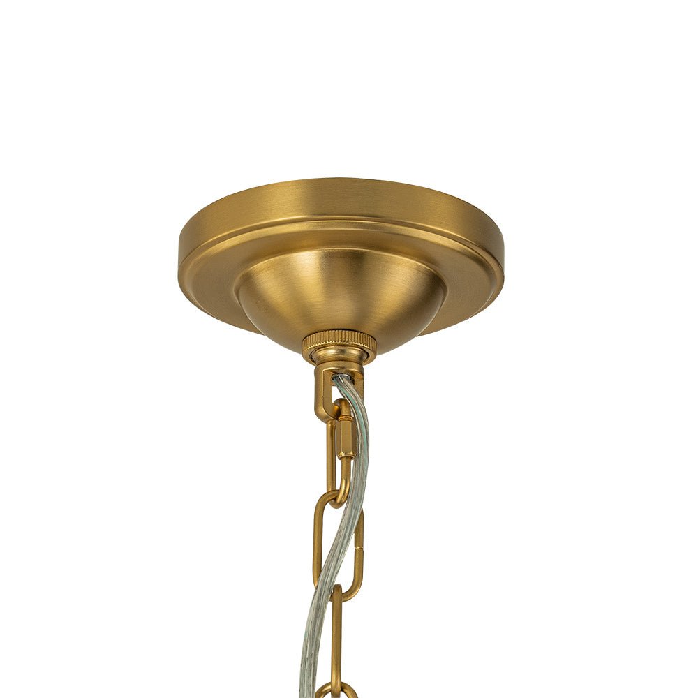 Caeluli Modern Sputnik Opal Glass Chandelier