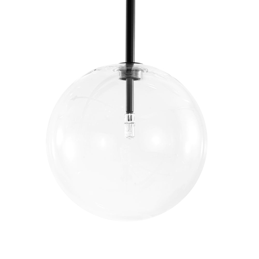 Himinuvux Sputnik Globe Bubble Linear Glass Chandelier