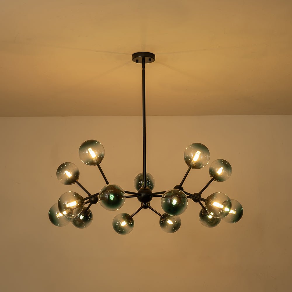 Zoruli Modern Sputnik Glass Chandelier