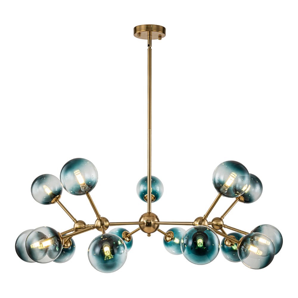 Zoruli Modern Sputnik Glass Chandelier