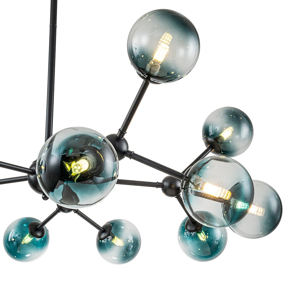 Zoruli Modern Sputnik Glass Chandelier