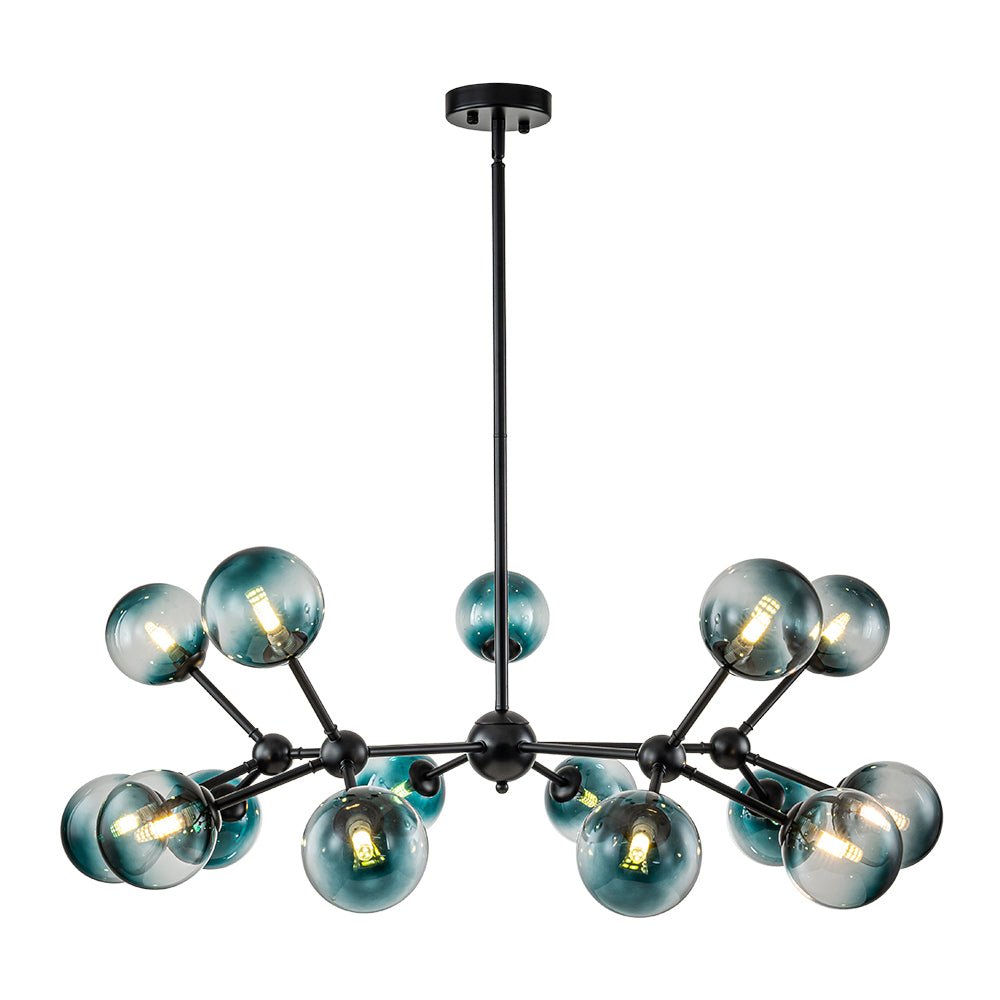 Zoruli Modern Sputnik Glass Chandelier