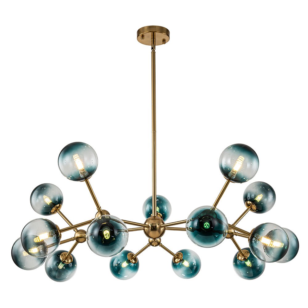 Zoruli Modern Sputnik Glass Chandelier