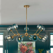 Zoruli Modern Sputnik Glass Chandelier