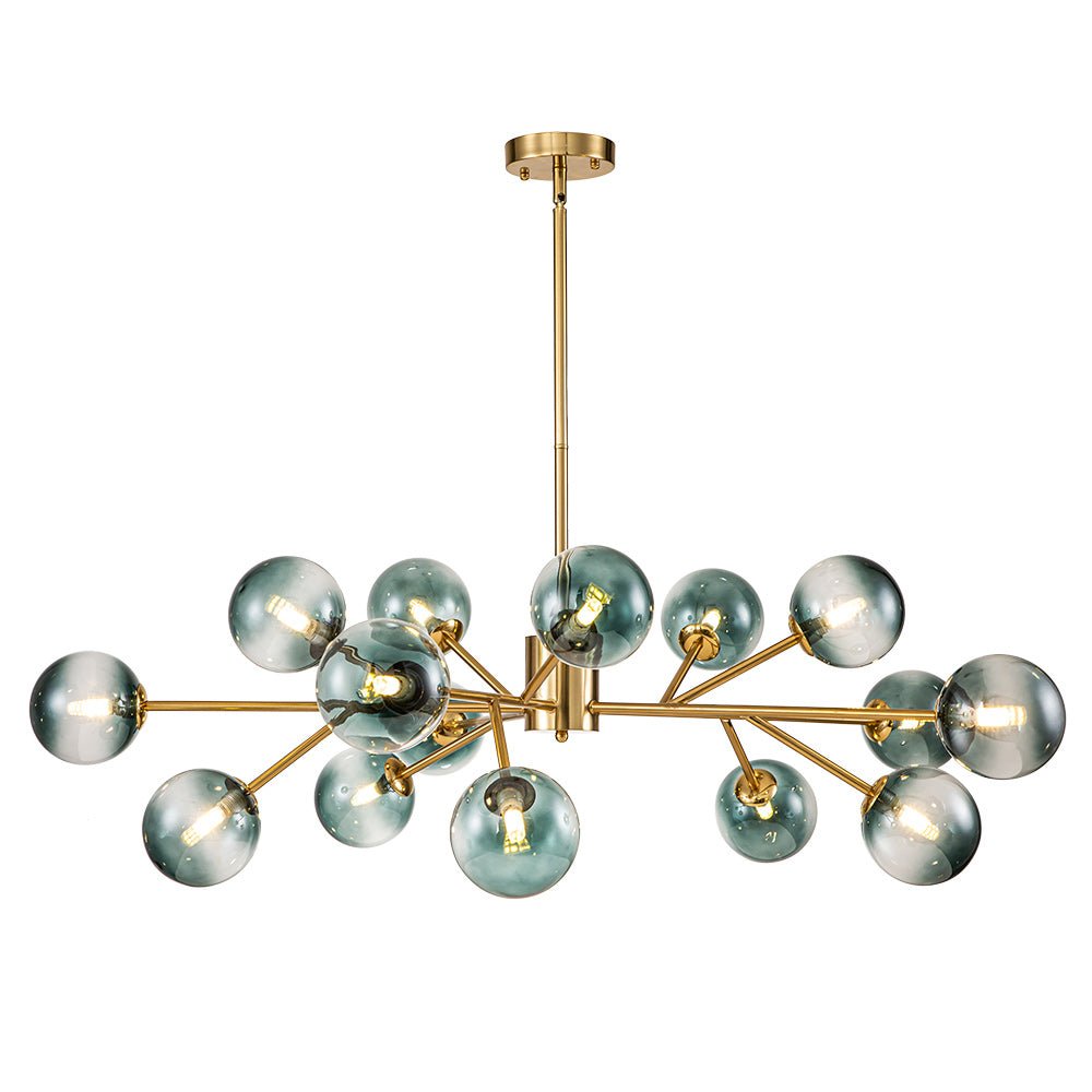 Nattli Glass Globe Bubble Chandelier