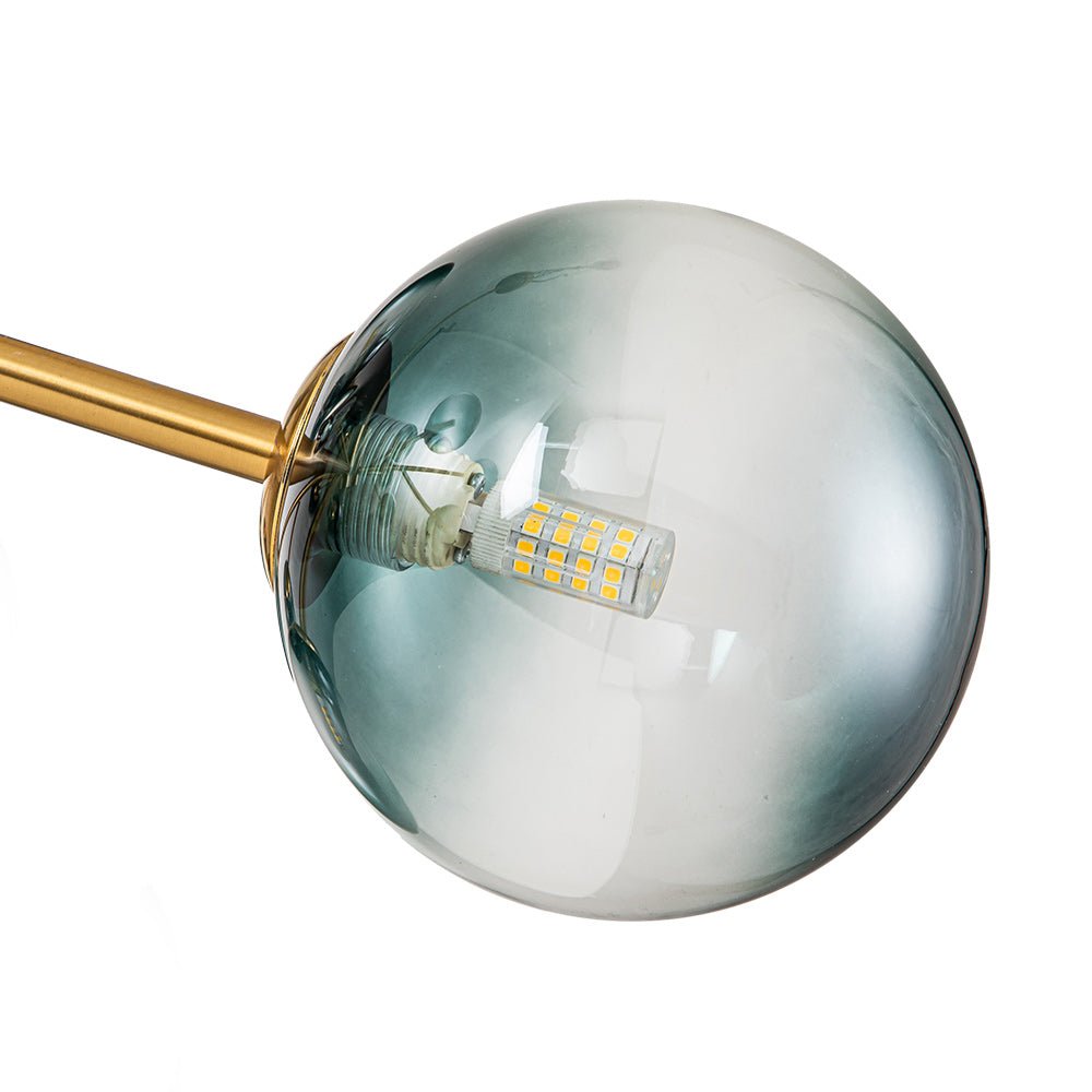 Nattli Glass Globe Bubble Chandelier