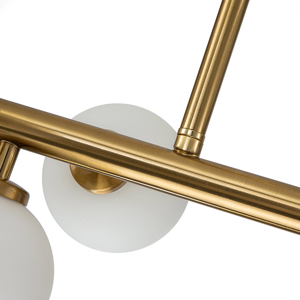 Iris Modern Linear Glass Chandelier