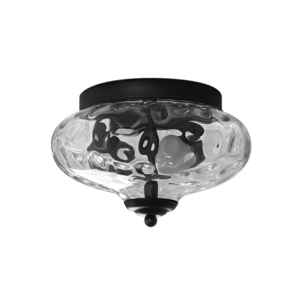 Oralon Modern Glass Flush Mount Ceiling Light