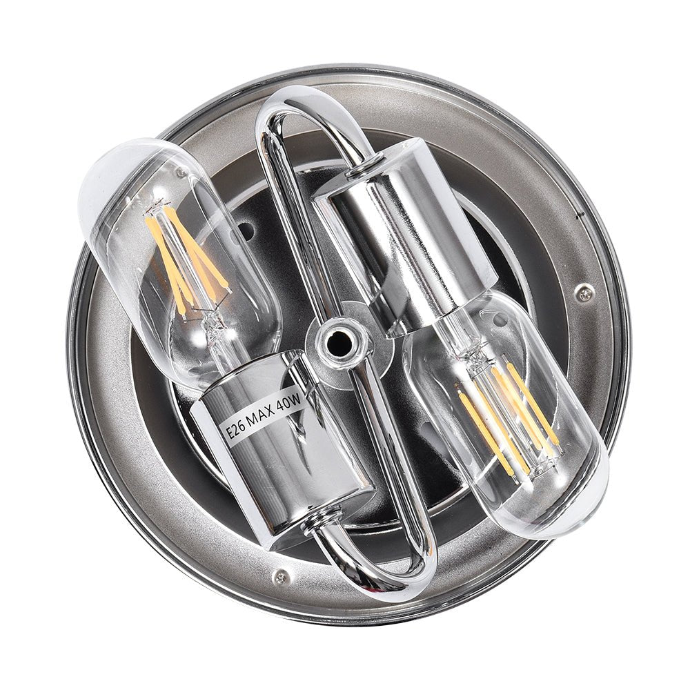 Oralon Modern Glass Flush Mount Ceiling Light