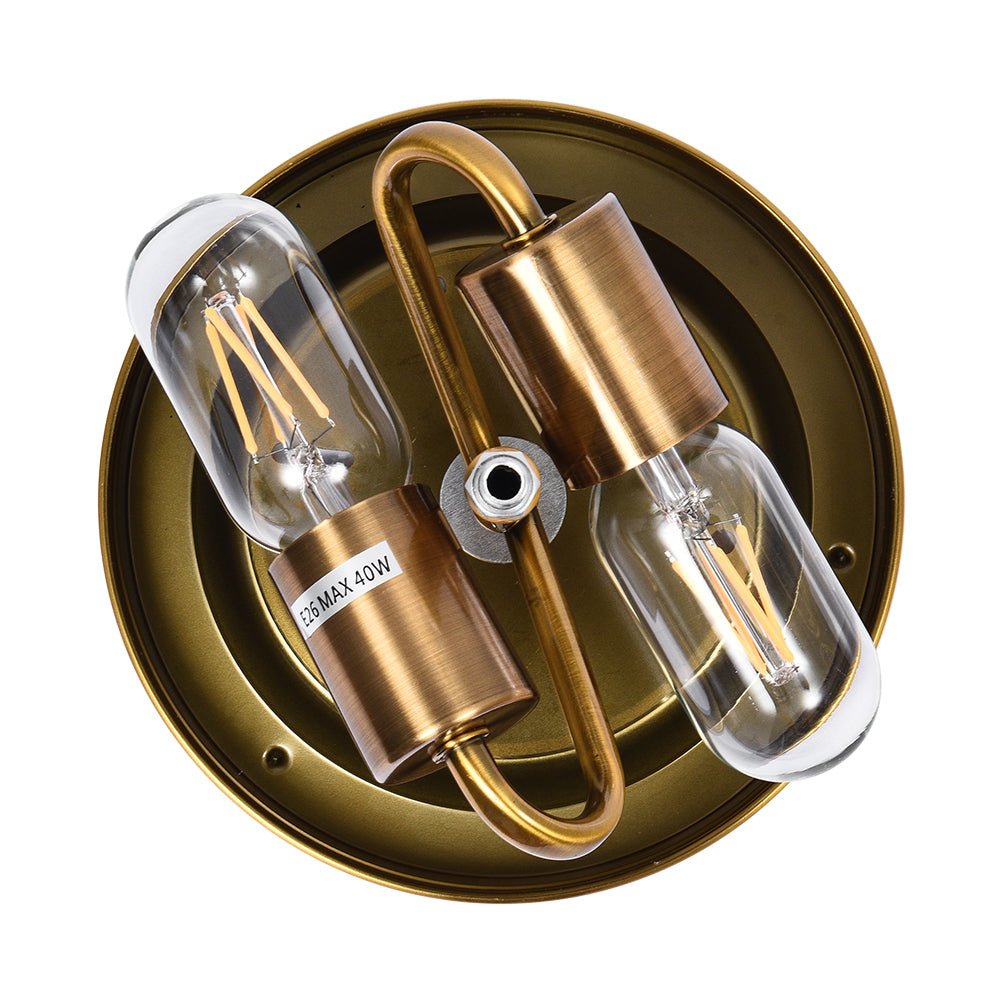 Oralon Modern Glass Flush Mount Ceiling Light