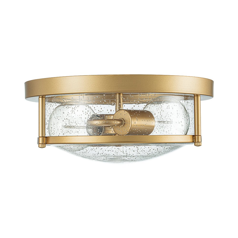 Raudur Modern Glass Flush Mount Ceiling Light