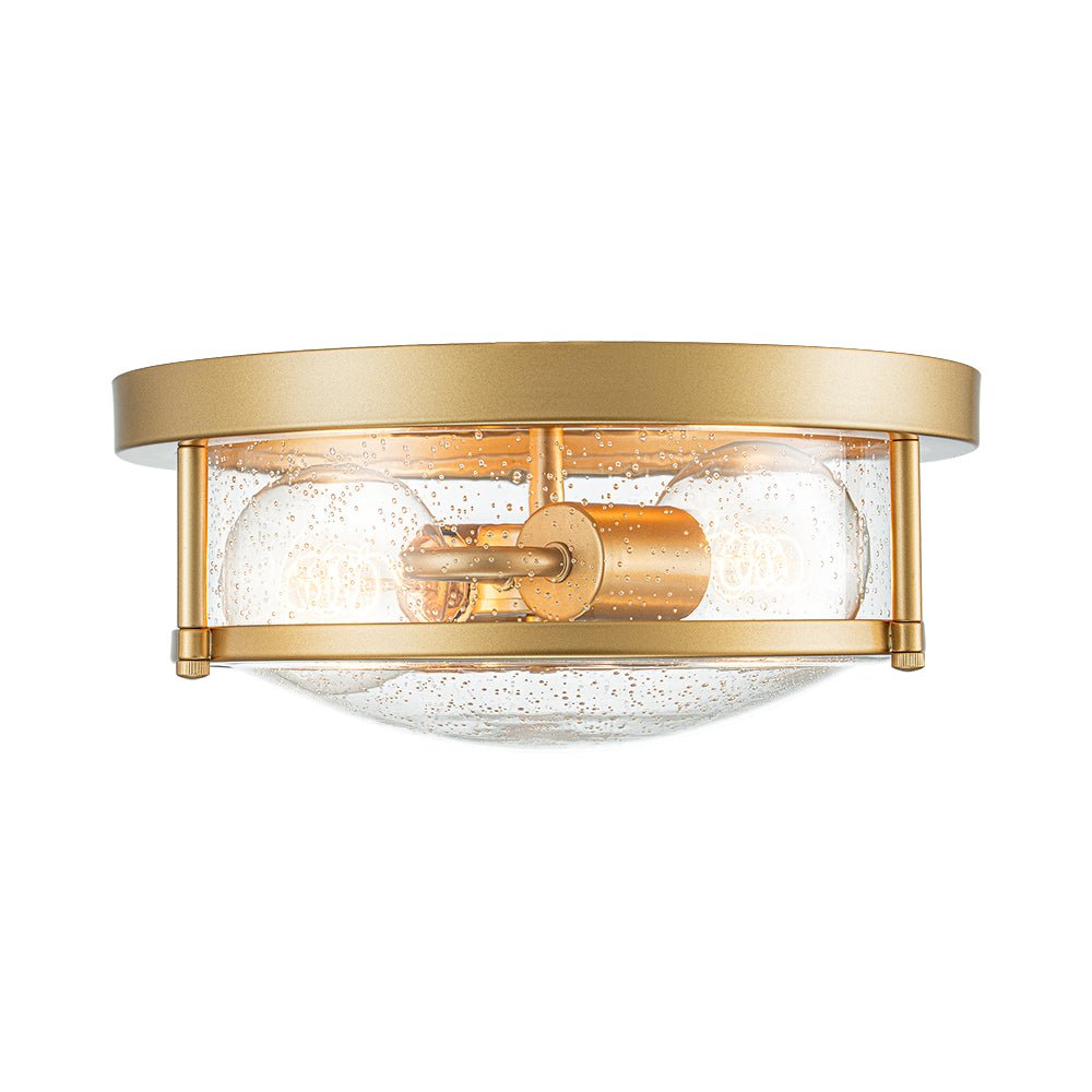 Raudur Modern Glass Flush Mount Ceiling Light