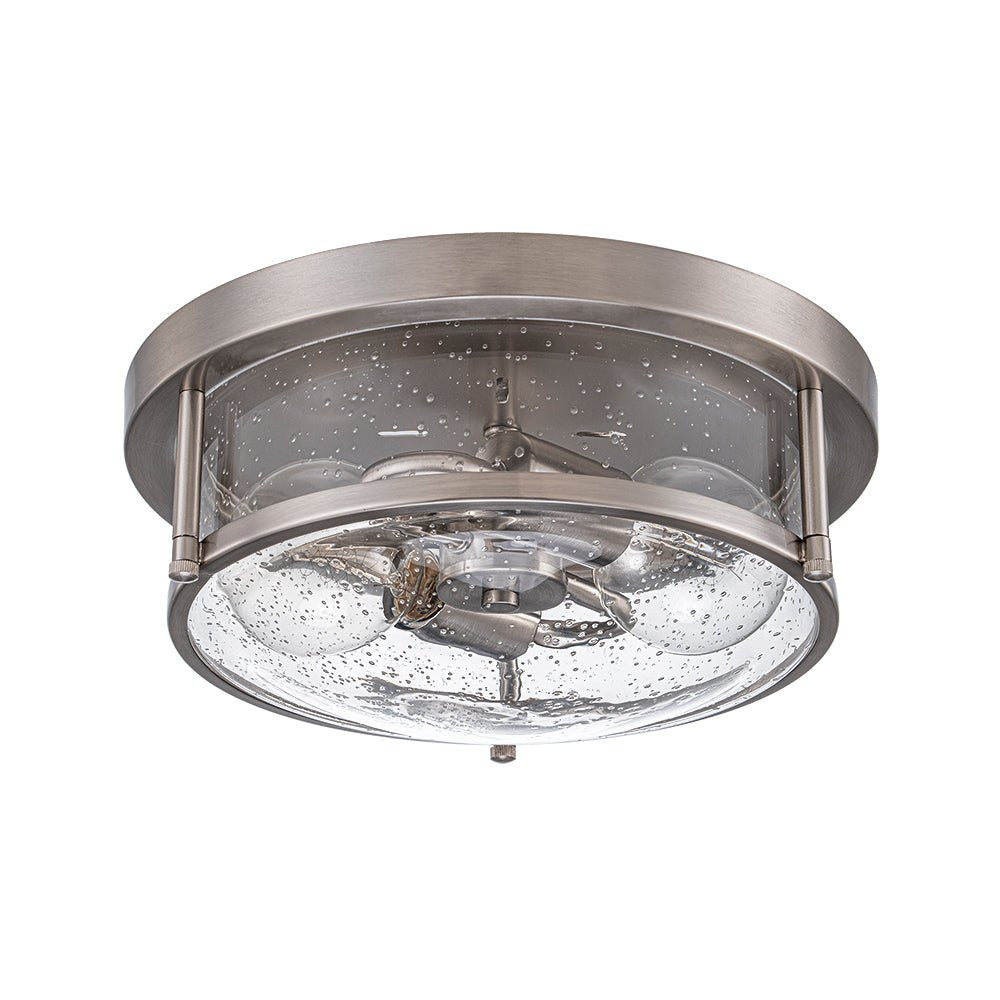 Raudur Modern Glass Flush Mount Ceiling Light