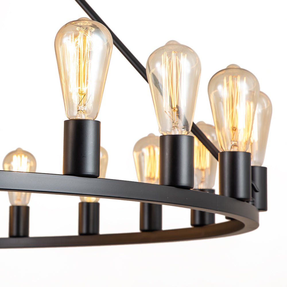 Ildar Vintage Metal Chandelier