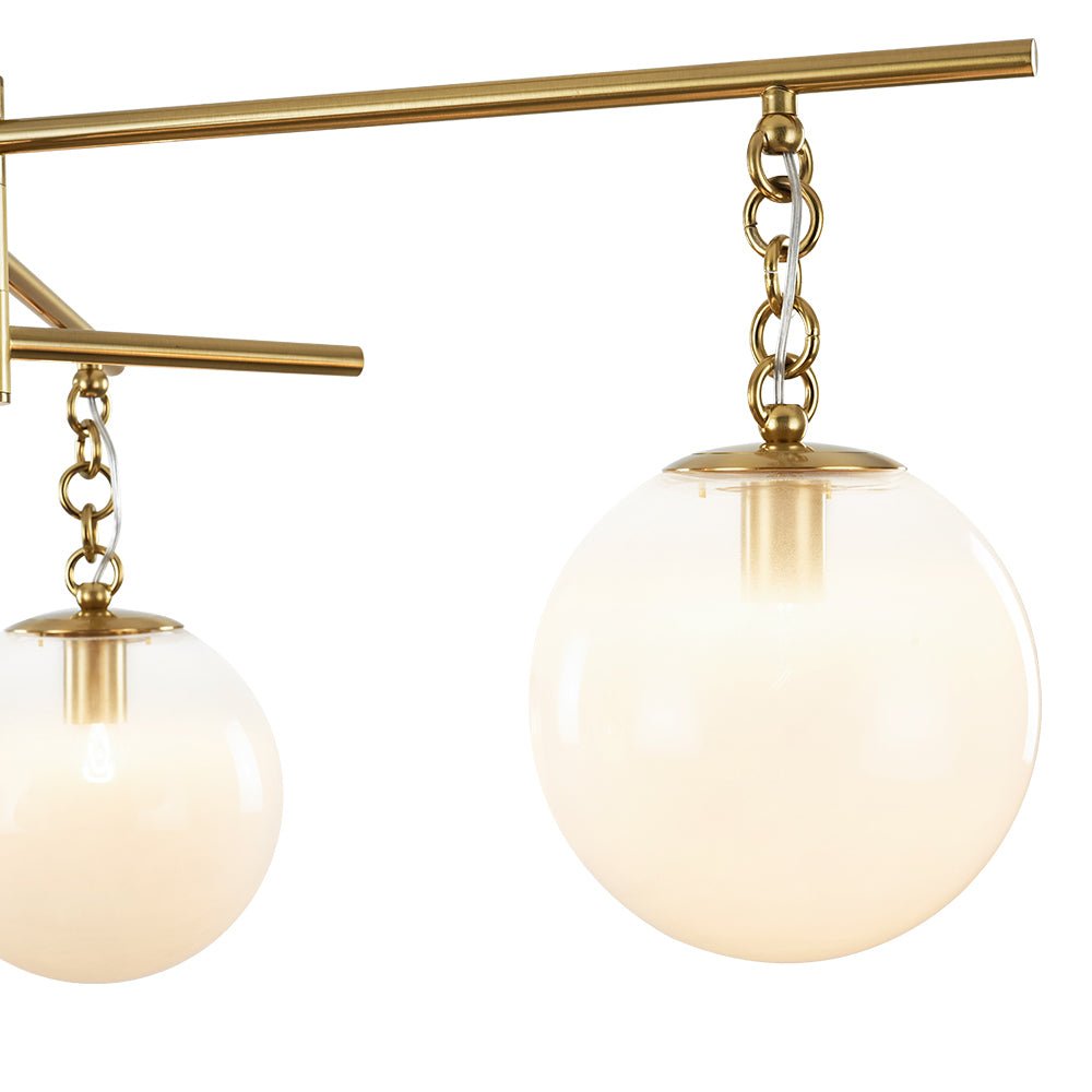 Caeluvo Adjustable Gradual Sputnik Metal Chandelier