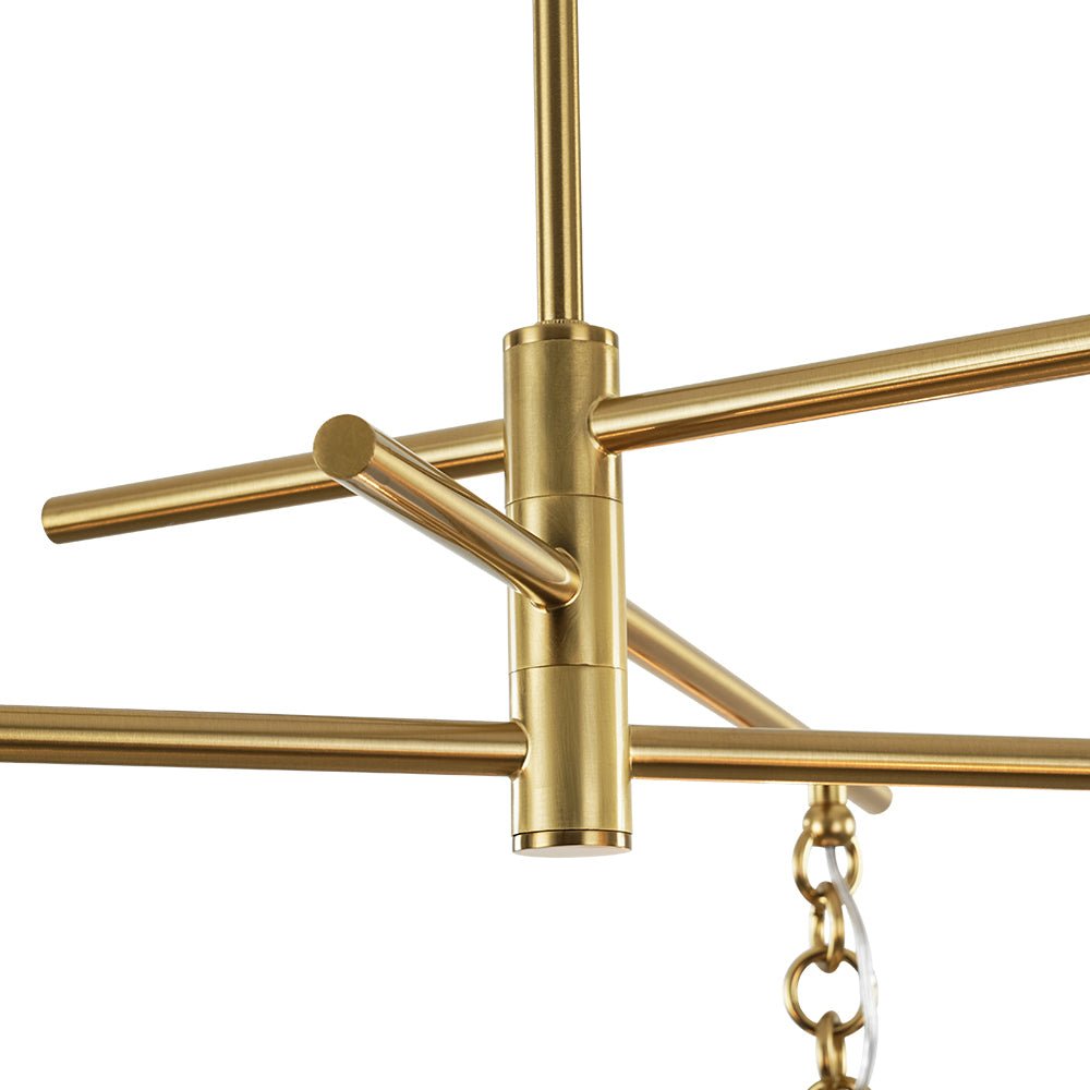 Caeluvo Adjustable Gradual Sputnik Metal Chandelier