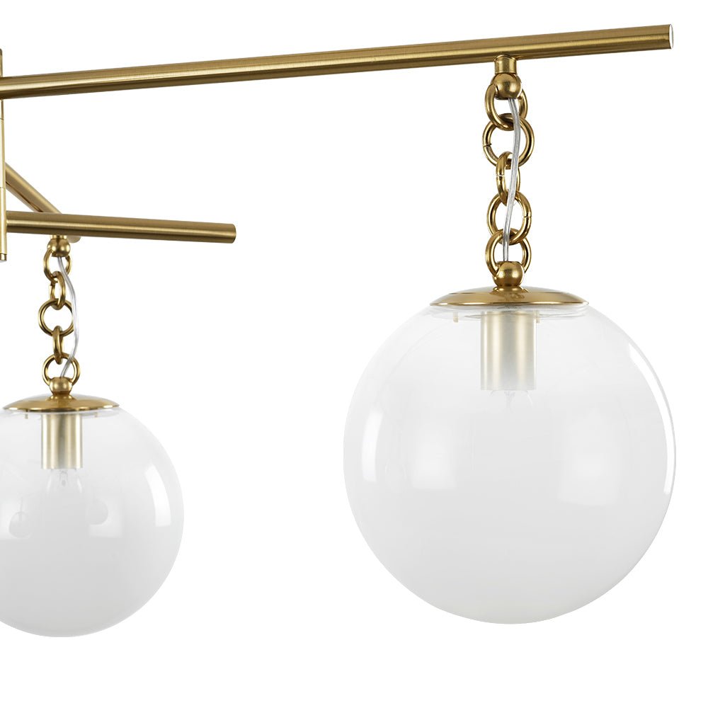Caeluvo Adjustable Gradual Sputnik Metal Chandelier