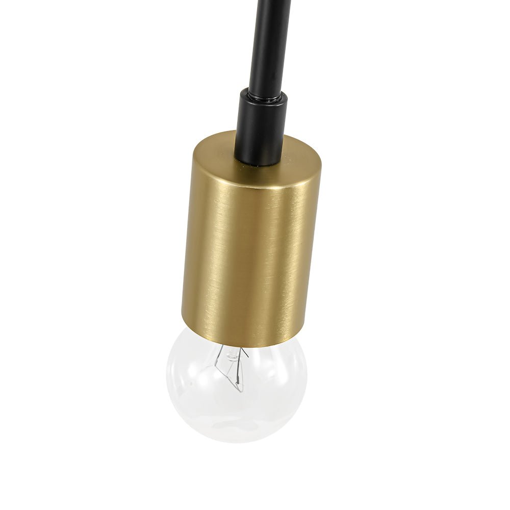 Norduvum Sputnik Metal Semi Flush Mount Ceiling Light