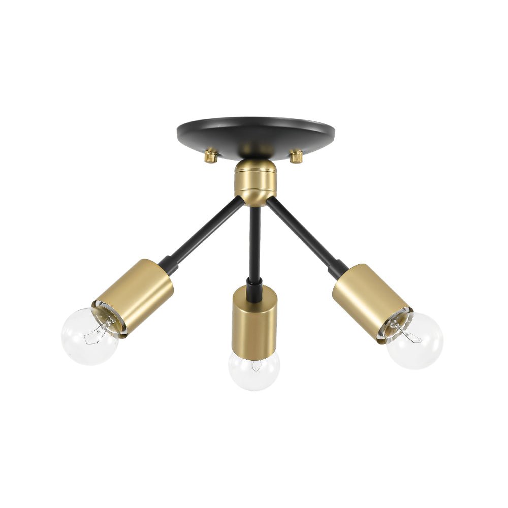 Norduvum Sputnik Metal Semi Flush Mount Ceiling Light