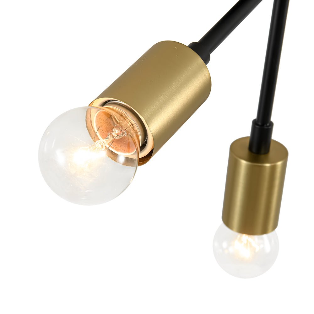 Norduvum Sputnik Metal Semi Flush Mount Ceiling Light