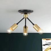 Norduvum Sputnik Metal Semi Flush Mount Ceiling Light