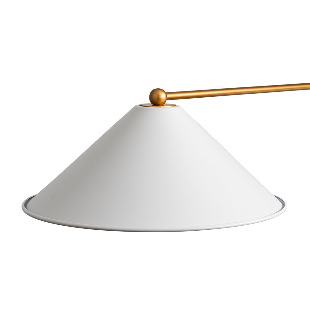 Rauduvix Black Cone Shade Metal Pendant