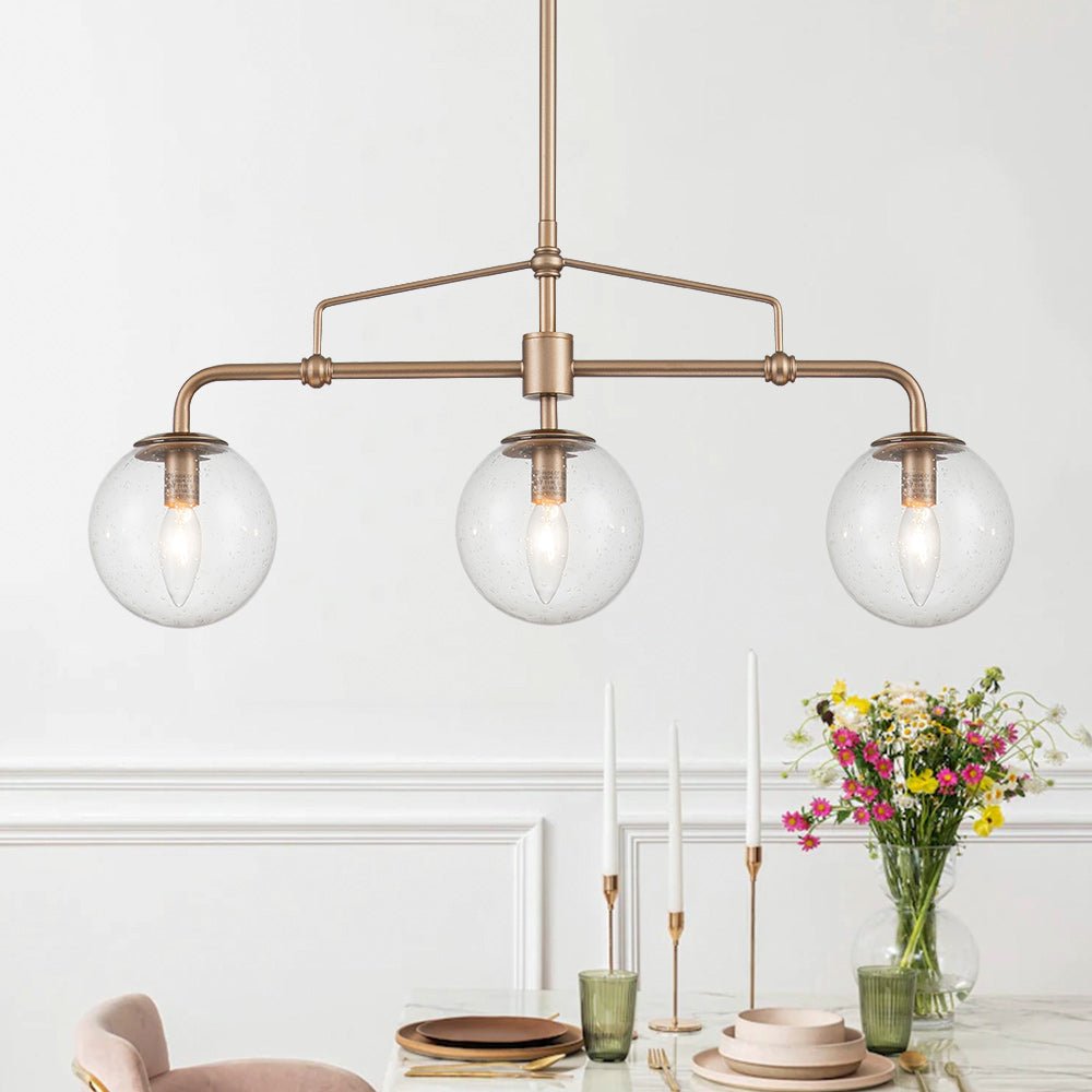 Himinunix Bubble Linear Metal Pendant
