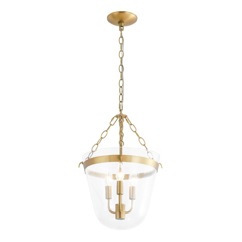 Fyrsta Postmodern luxury Glass Pendant / Semi Flush Ceiling Light