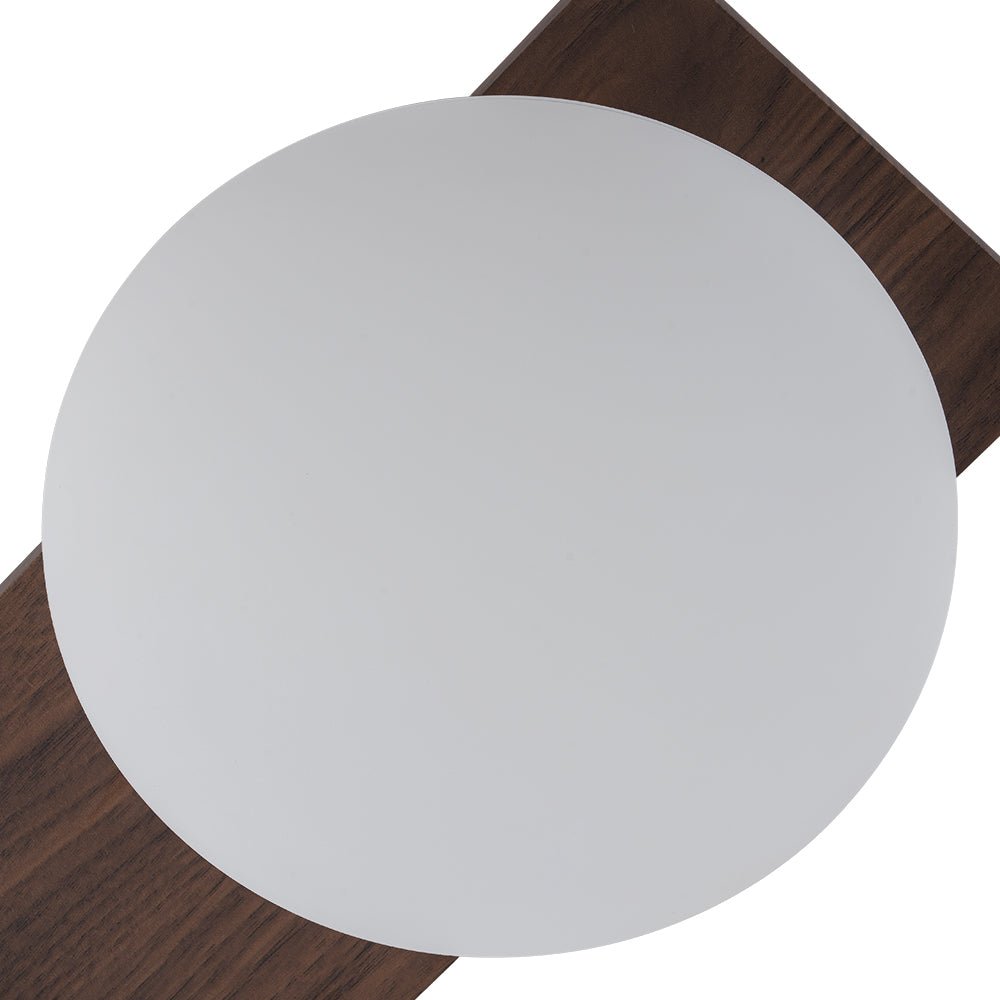 Ulfuva LED Rustic Linear Metal Flush Mount Light