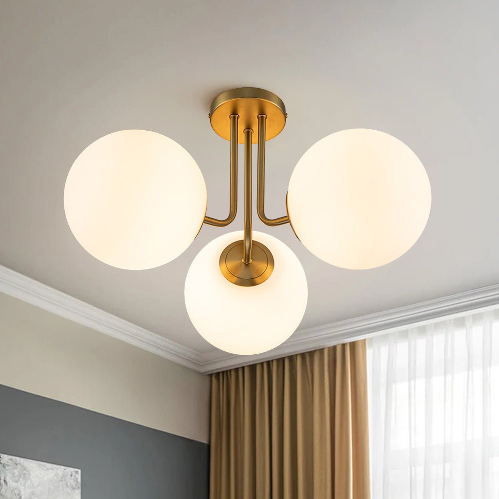 Noreon Minimalist Glass Ceiling Light