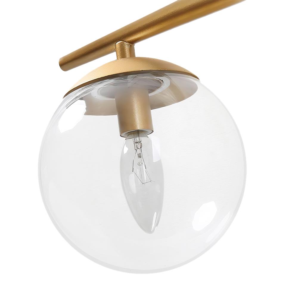 Tindur Globe Modern Metal Vanity Wall Light