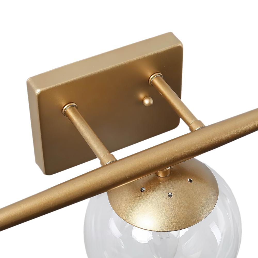 Tindur Globe Modern Metal Vanity Wall Light