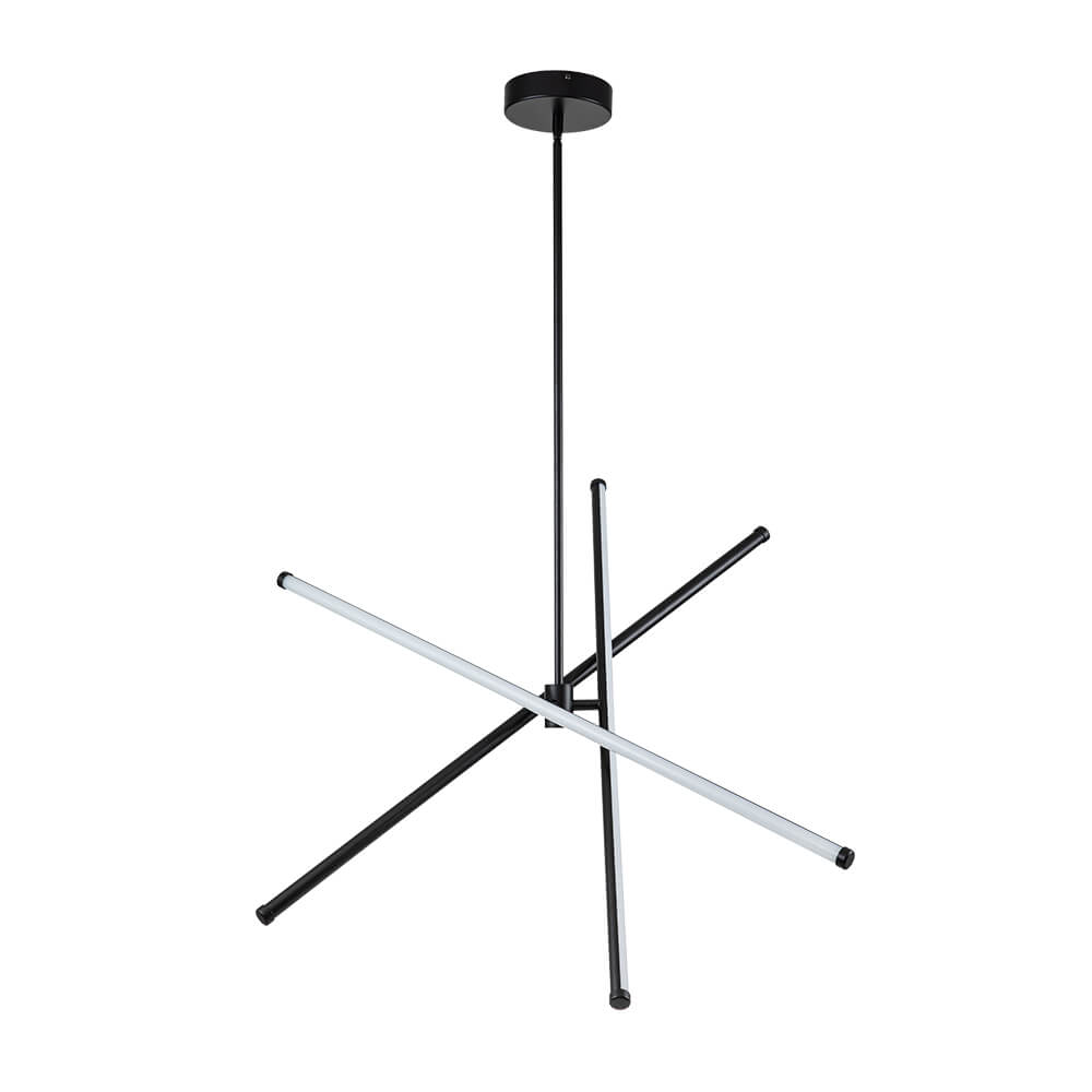 Jarnsid Modern Sputnik Metal Chandelier - Lamp Copper