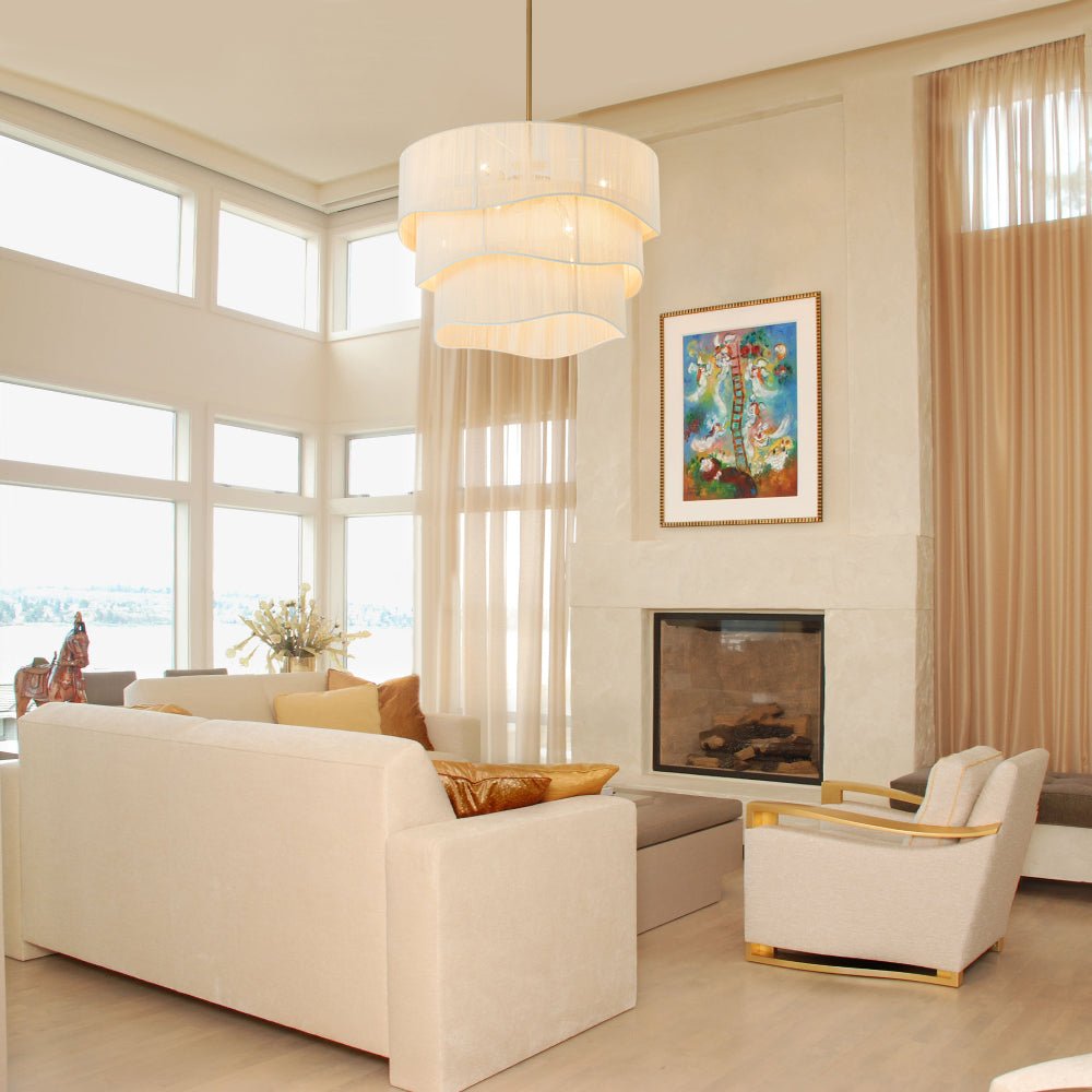 Lustia Traditional  Metal Thread Pendant Light