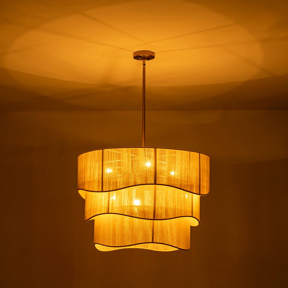 Lustia Traditional  Metal Thread Pendant Light