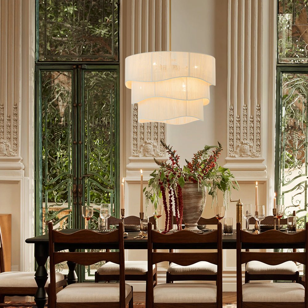 Lustia Traditional  Metal Thread Pendant Light