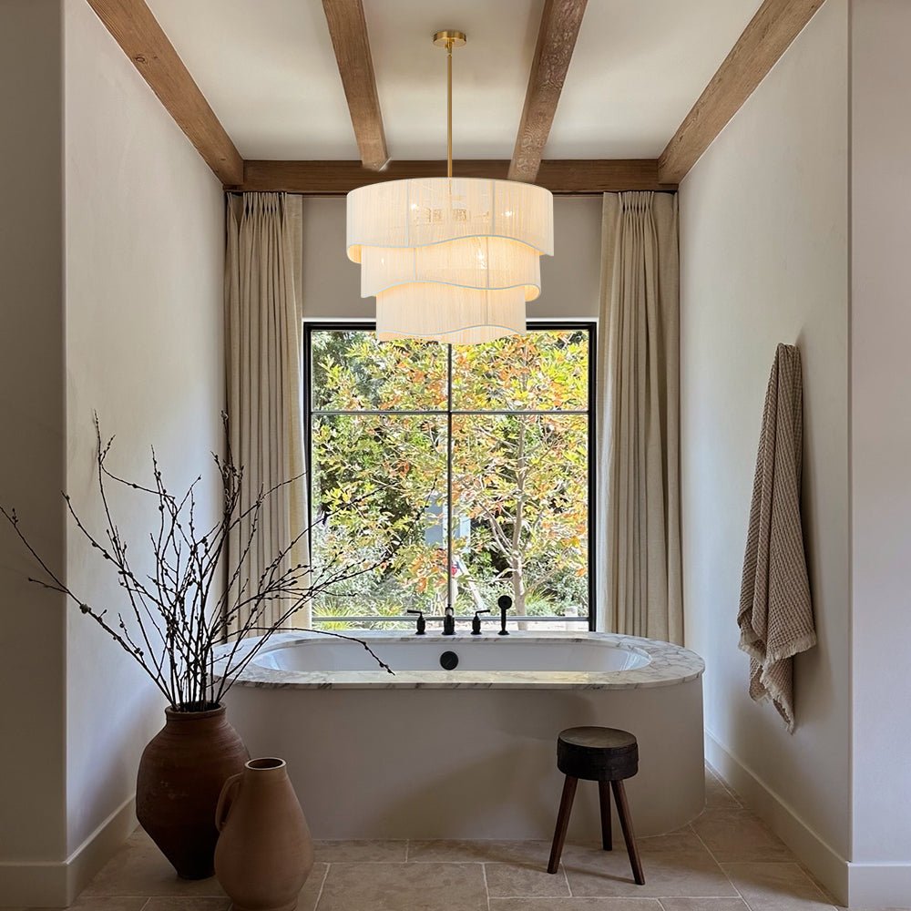 Lustia Traditional  Metal Thread Pendant Light